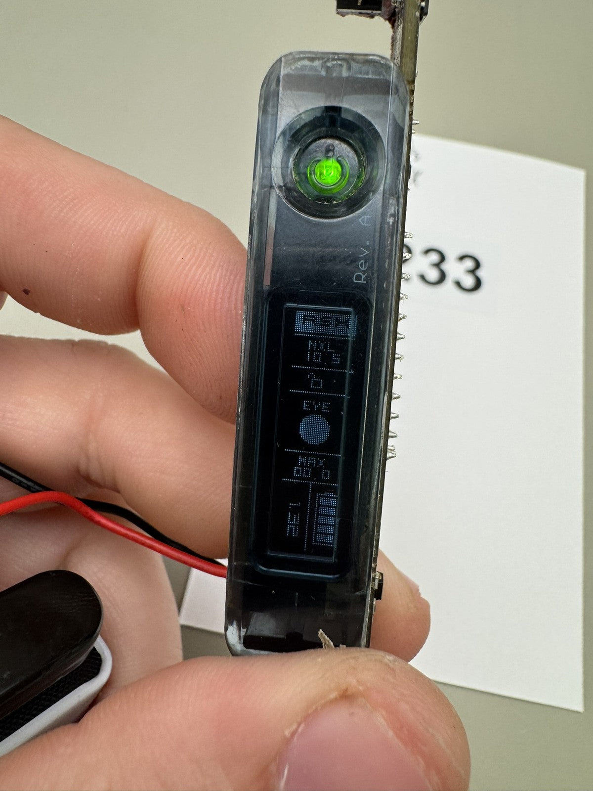 Smart Parts Shocker RSX LCD Screen Black