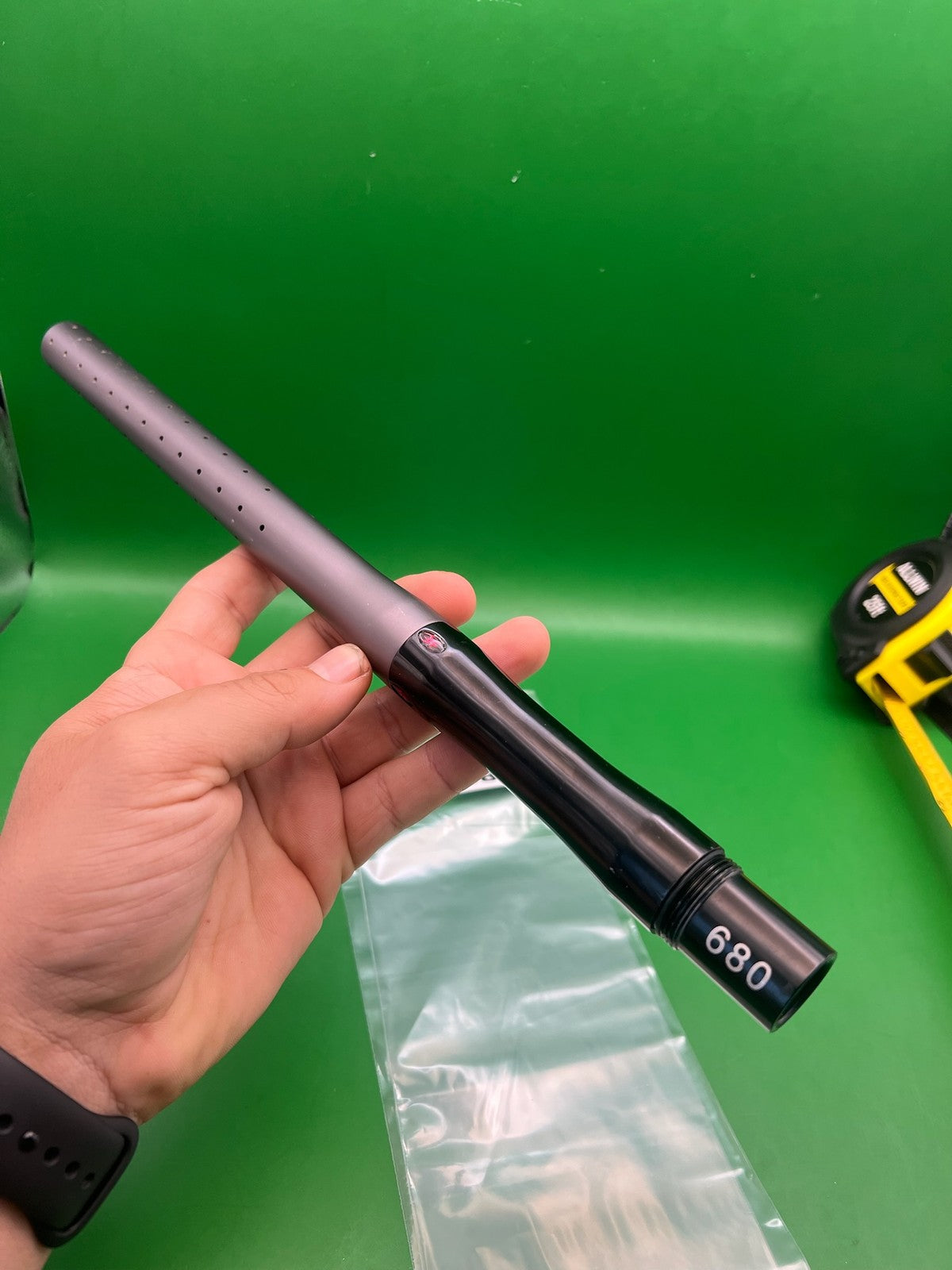 Empire 14" Paintball Barrel .680 Bore Autococker Thread Matte Gray Black