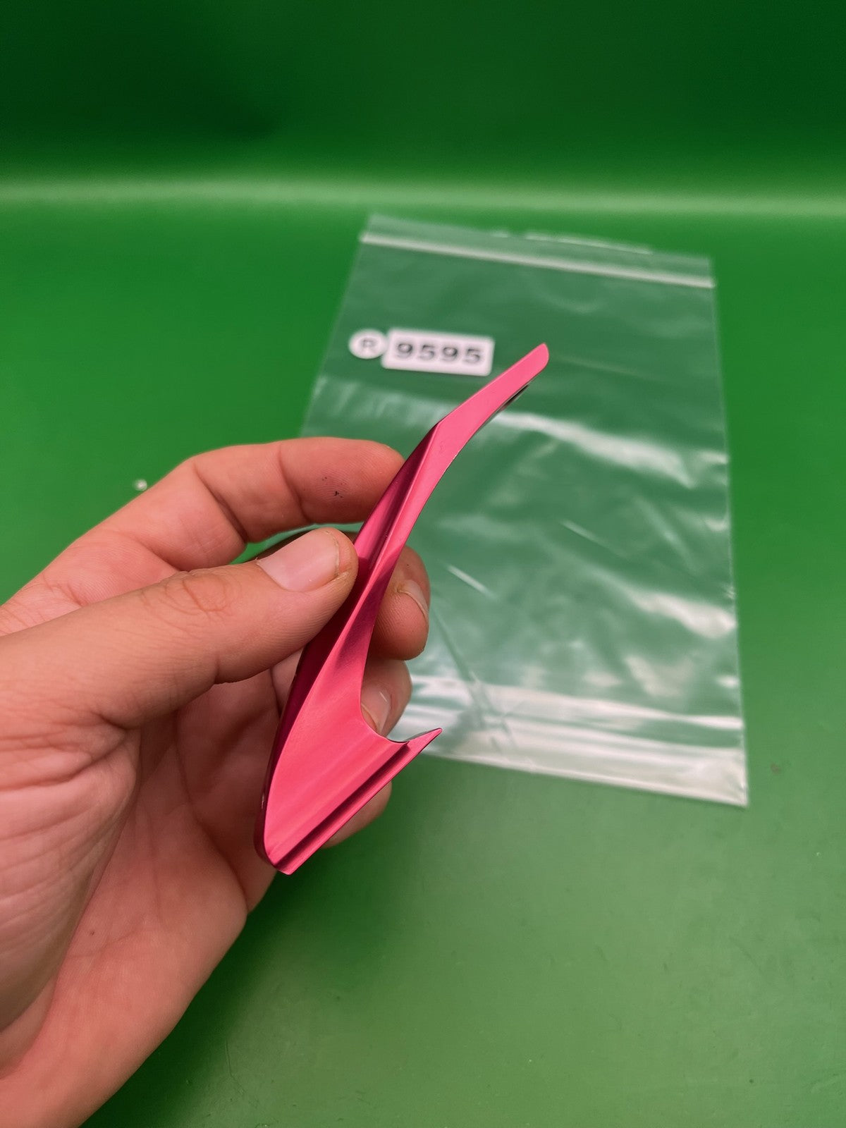 Custom Products CP ASA Rail Drop Forward Pink Anodized Aluminum Paintball
