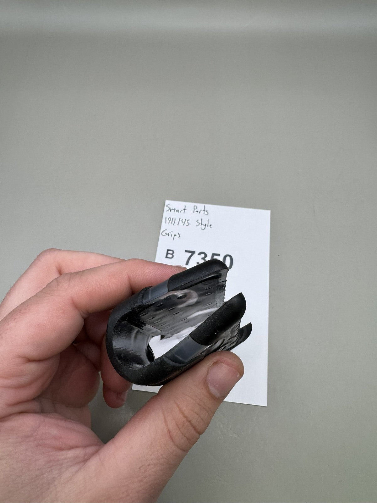Smart Parts 1911/45 Style Grip Black Clear