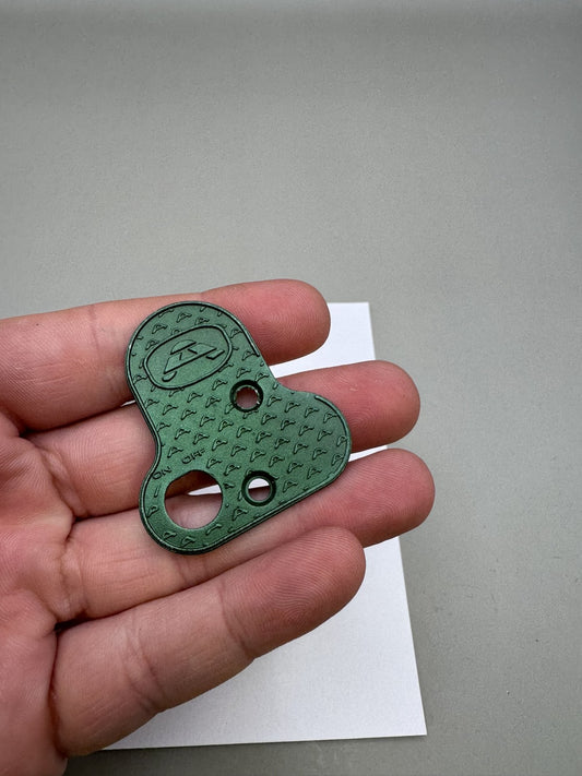 WDP Angel A4 Back Plate - Green