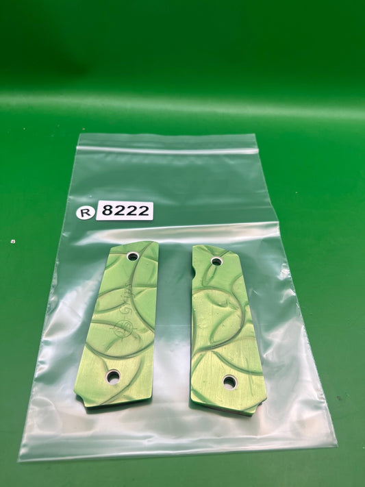 Vintage PB 1911/45 Style Grips- Green Cameo