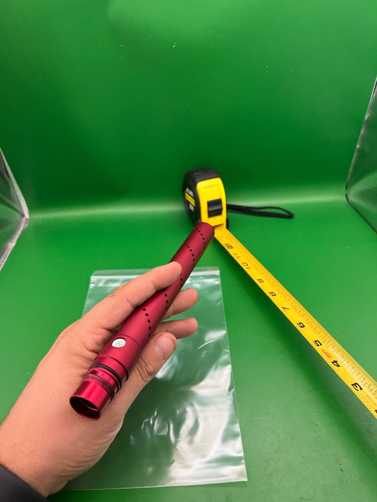 Smart Parts Freak Progressive Paintball Barrel Tip Red 10in