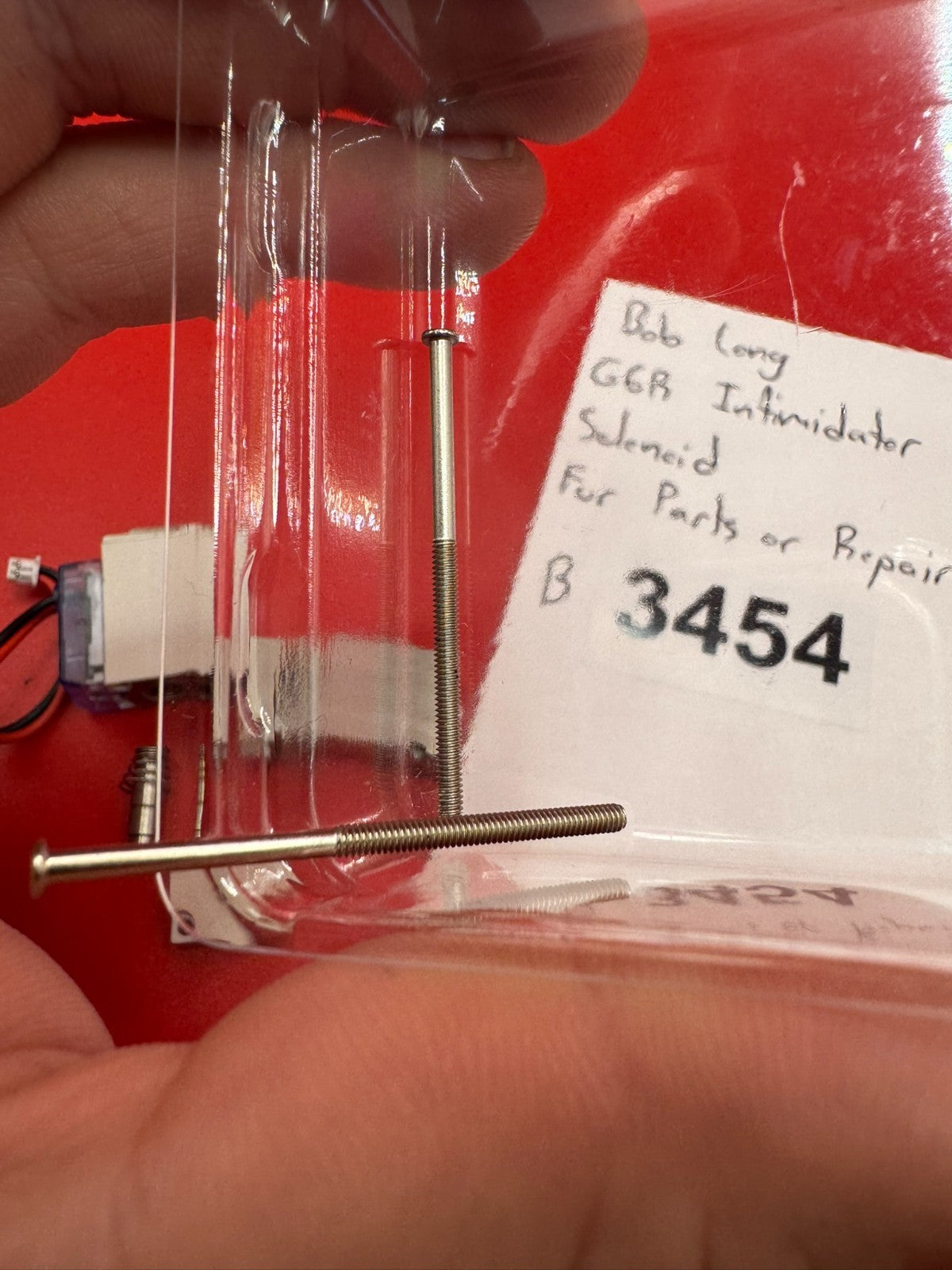 Bob Long G6R Intimidator Solenoid For Parts or Repair