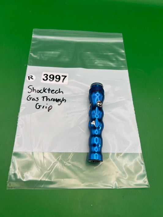 ShockTech Gas Through Grips Blue