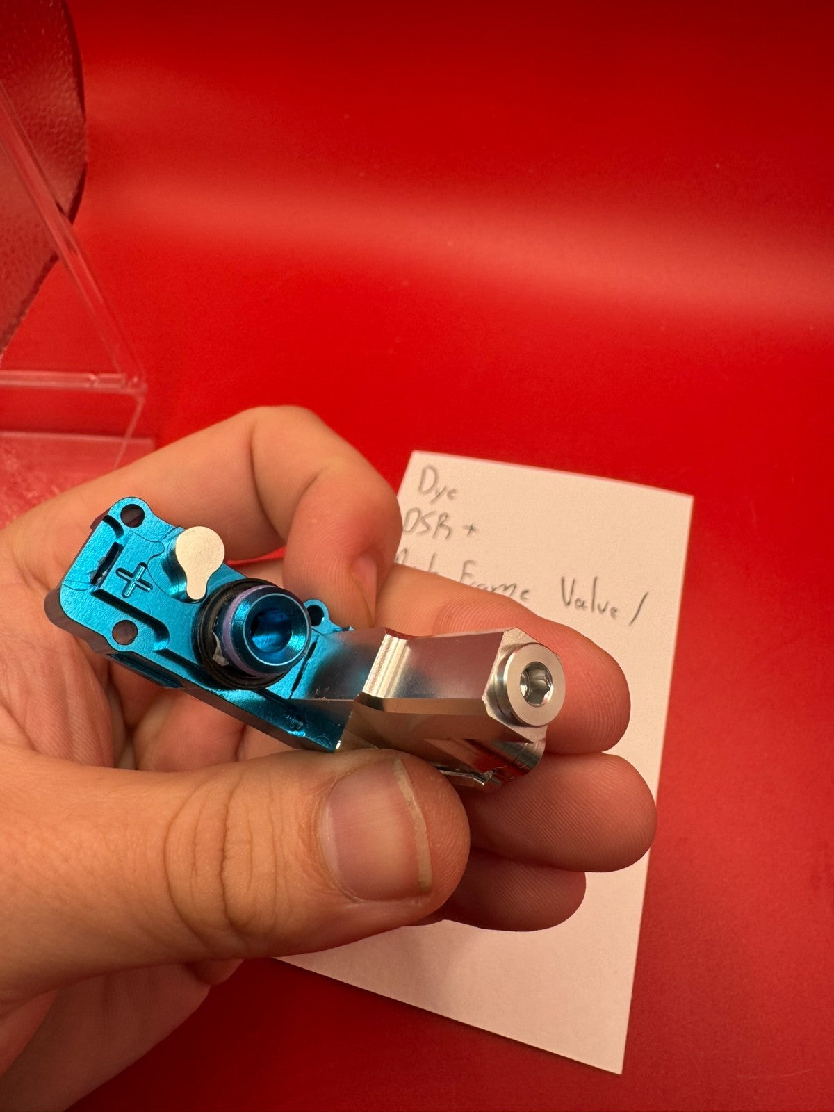 Dye DSR + Mech Frame Valve/Mech Noid