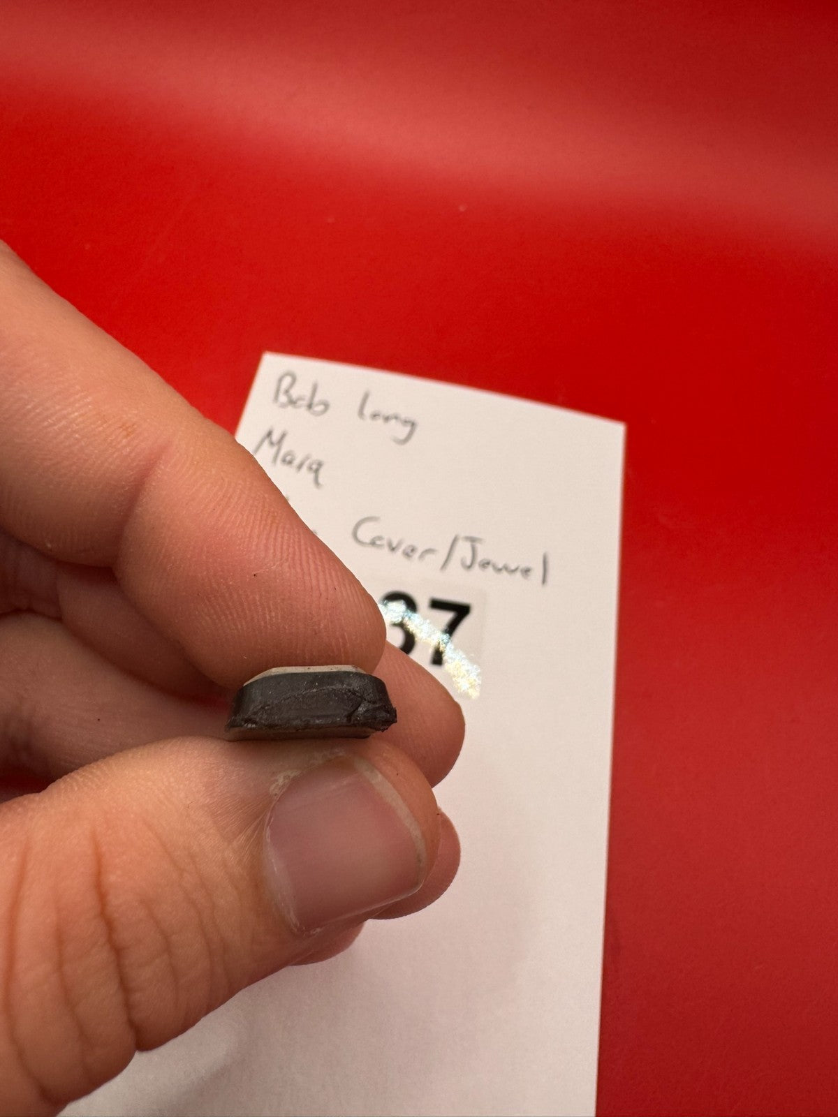 Bob Long Mark Button Cover/Jewel