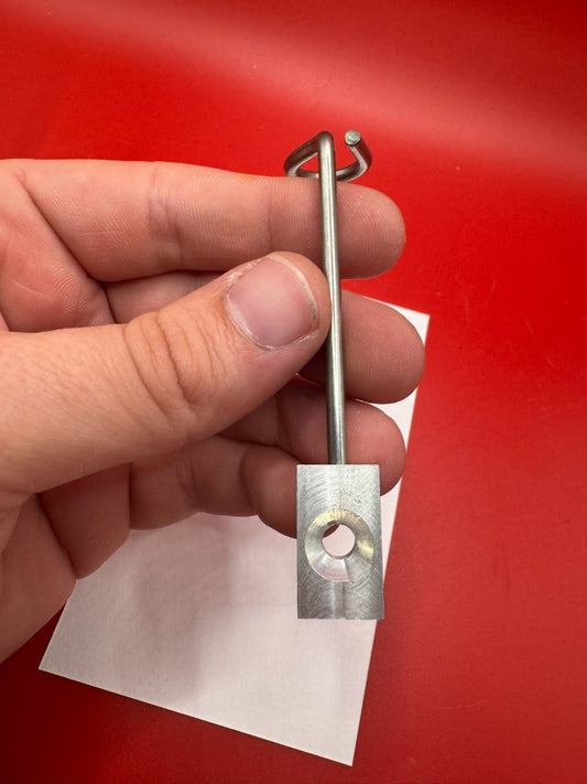 WGP Autococker Beaver Tail Silver - Wire tail Freeflow