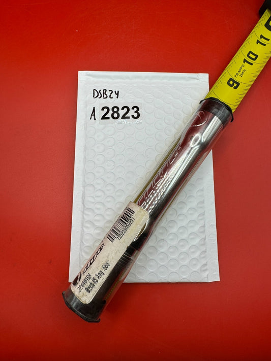 Dye SS Angel Threaded .688 Paintball Barrel Back - used paintball barrel back - silver/red anno