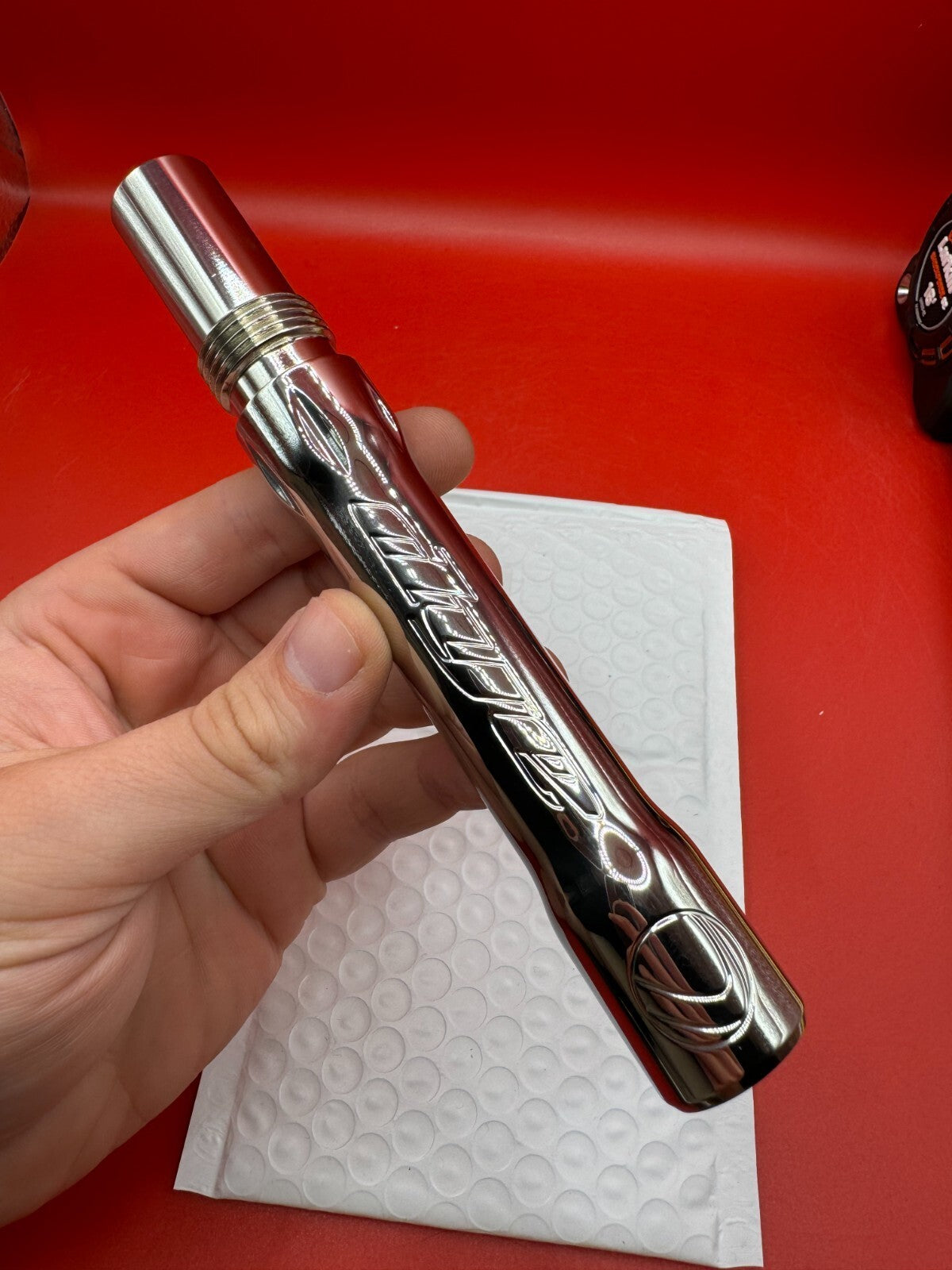 Dye SS Angel Threaded .688 Paintball Barrel Back