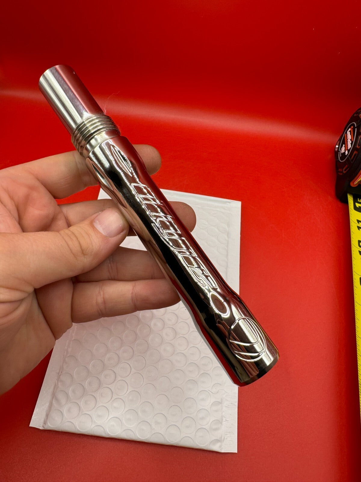 Dye SS Angel Threaded .688 Paintball Barrel Back