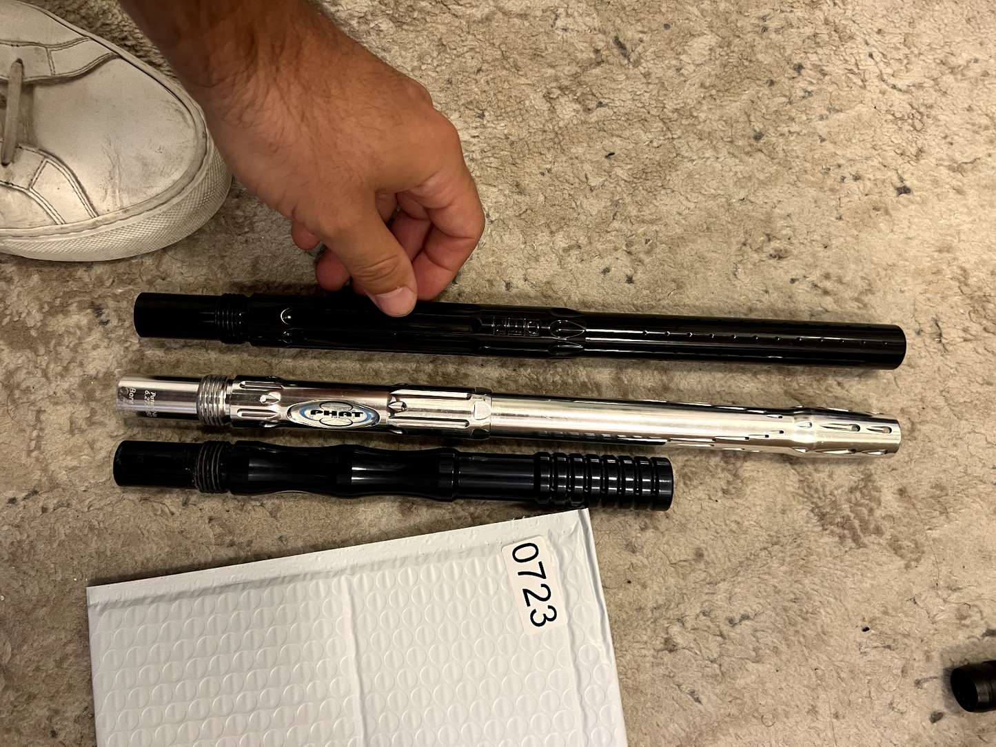 Lot of Angel Paintball Barrels - Assorted Barrels for Angel Paintball Markers