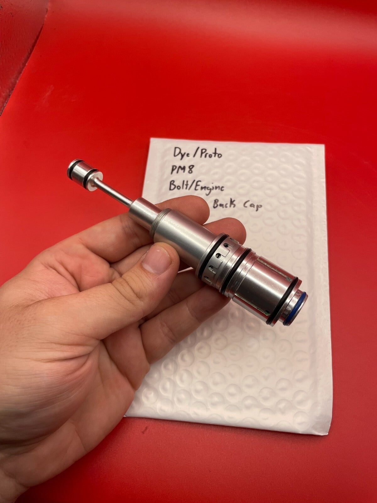 Dye/Proto PM8 Bolt/Engine -Missing Back Cap