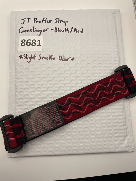 JT Proflex Strap Gunslinger - Black/Red (Slight Smoke Odor)