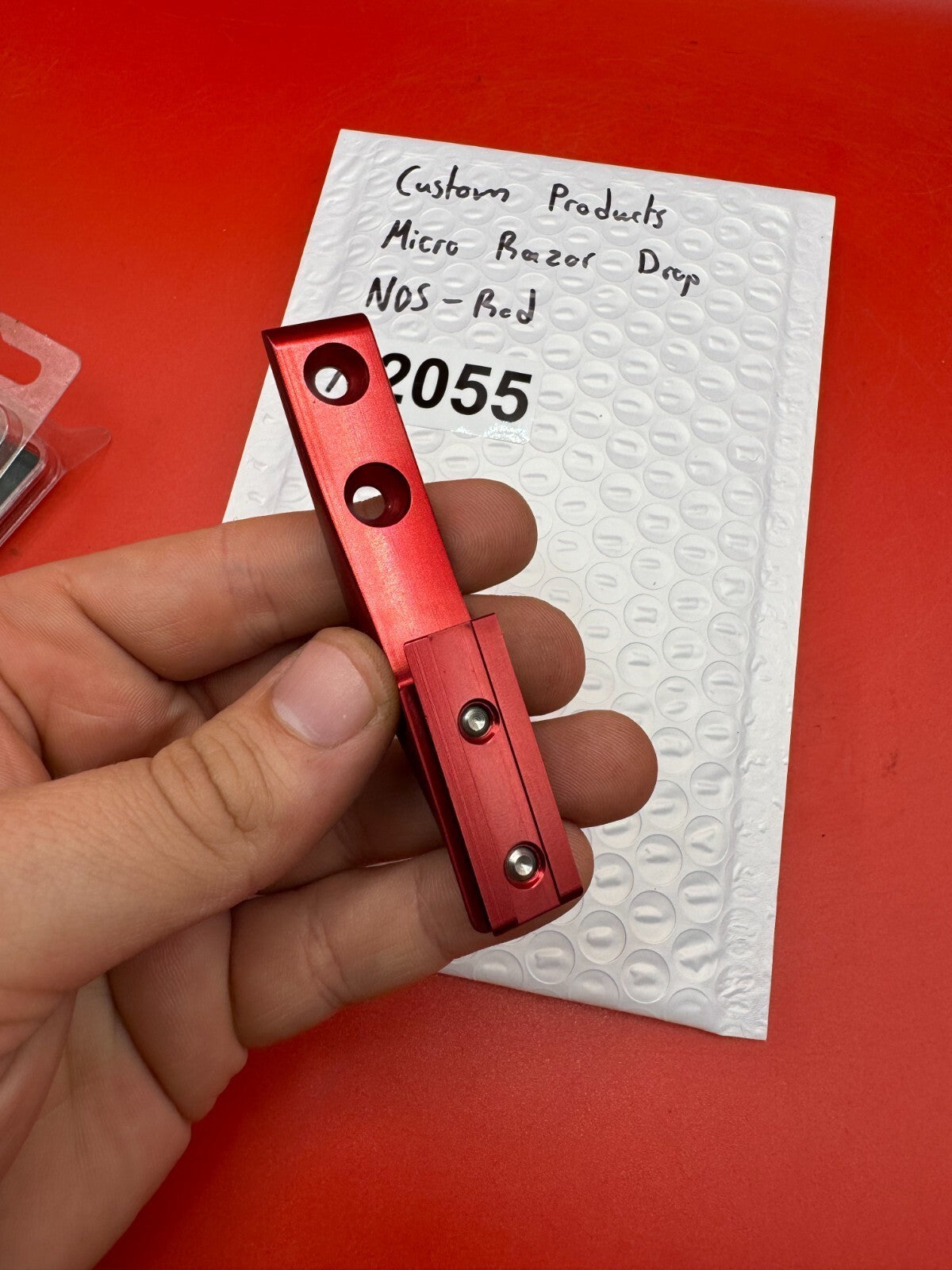 Custom Products Micro Razor Drop NOS-Red