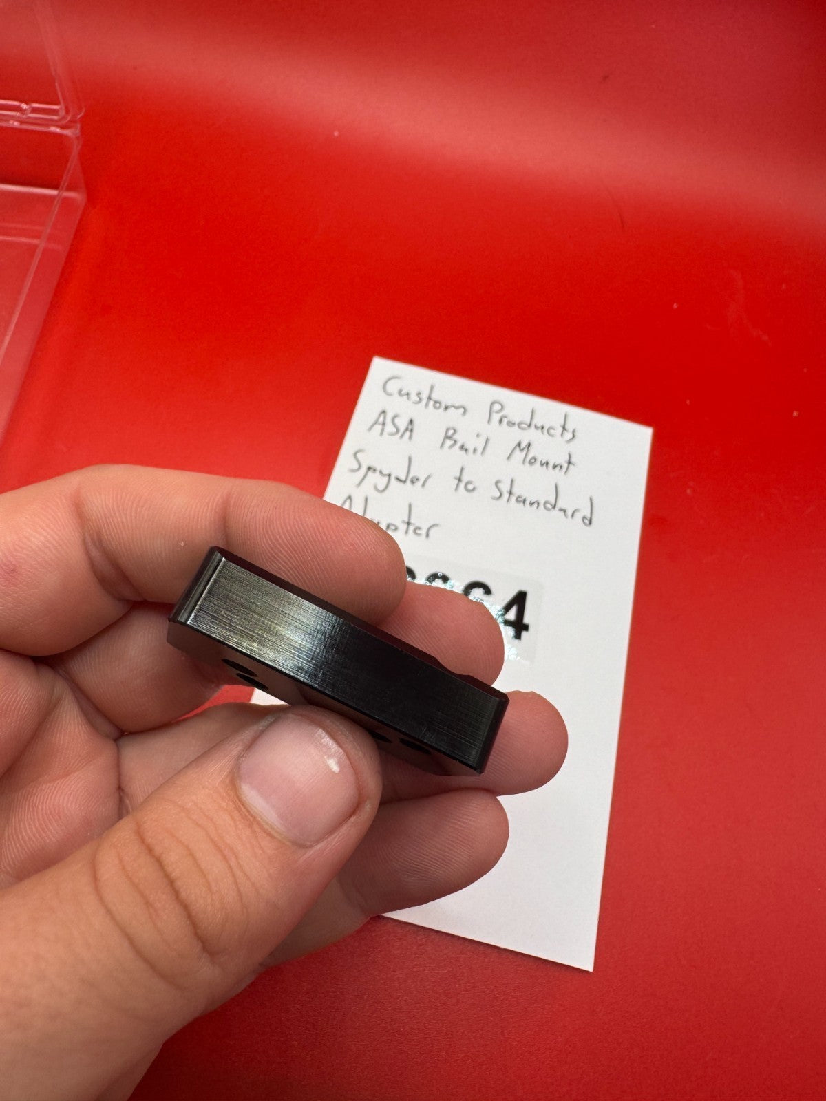 Custom Products ASA Rail Mount Spyder to Standard Adapter