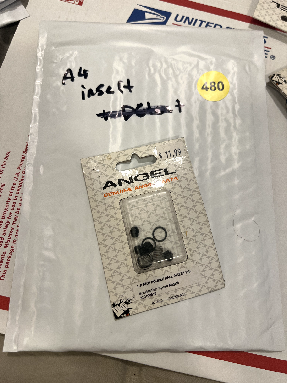 Angel A4 Detent Insert