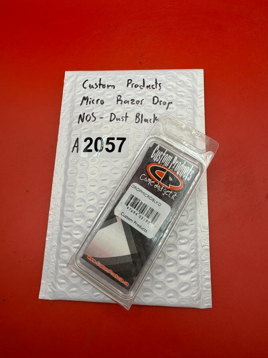 Custom Products Micro Razor Drop NOS-Dust Black - used paintball drop forward - dust black