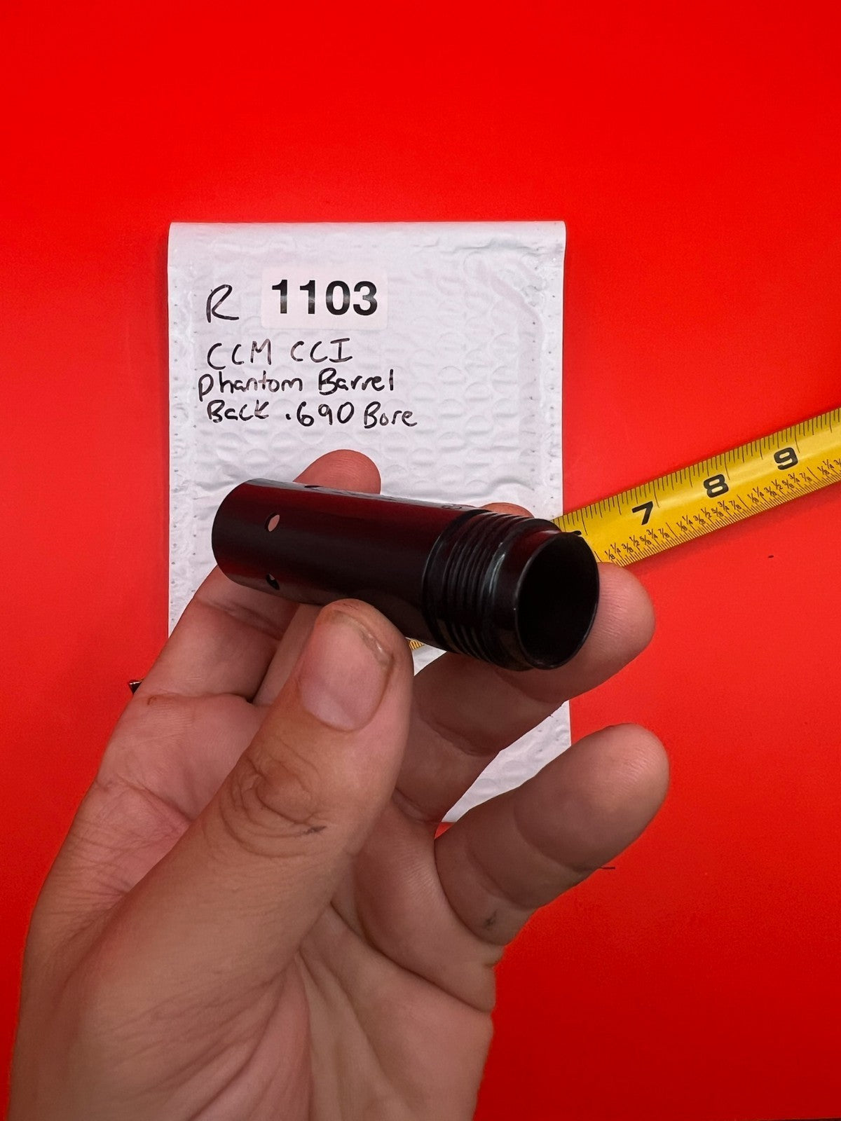 CCM CCI Phantom Barrel Back .687 Bore