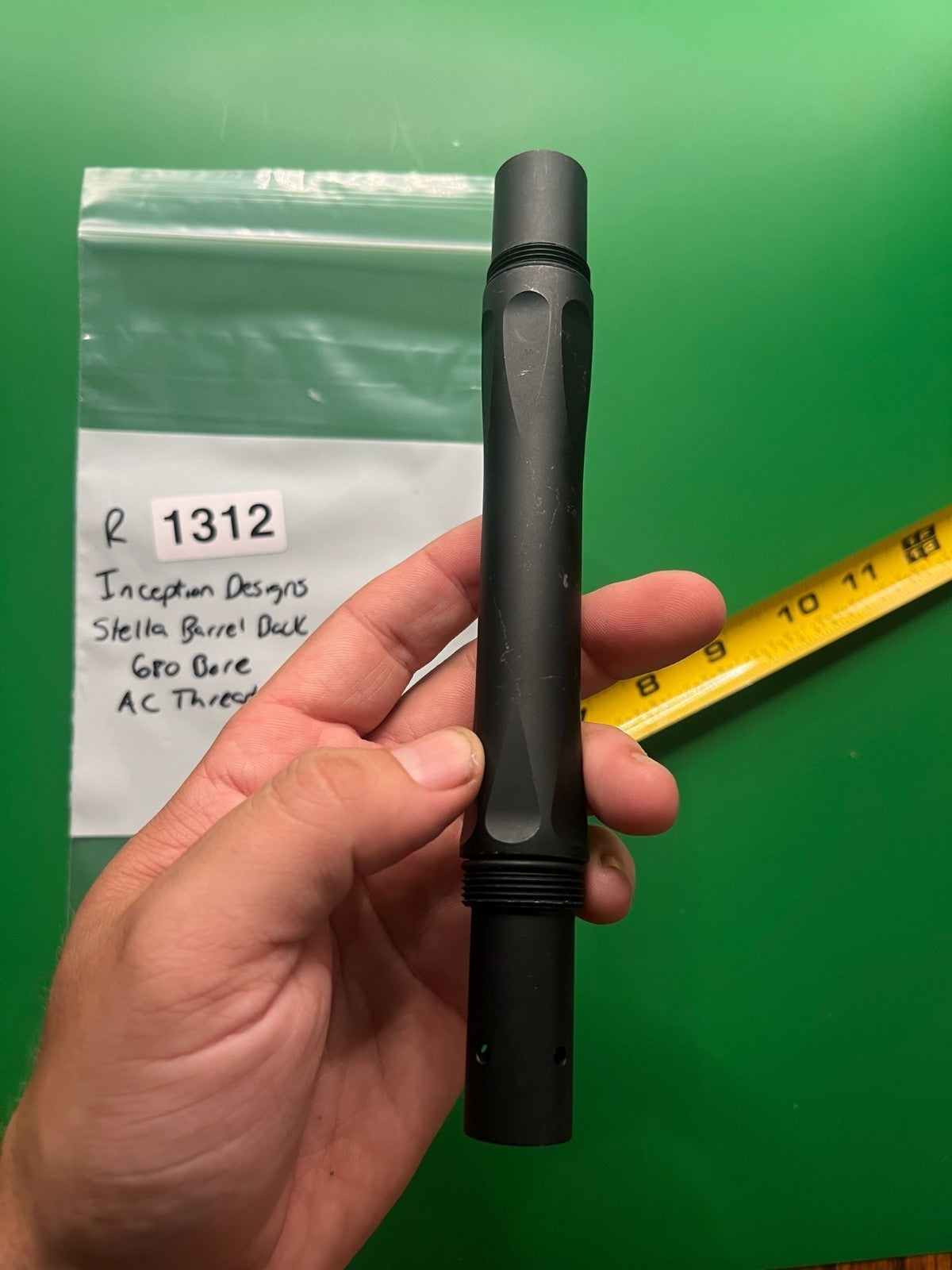 Inception Designs Stella Paintball Barrel Back 680 Bore AC Thread