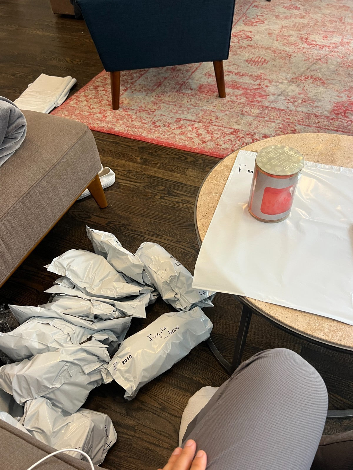 Rare WDP Angel New Old Stock Tank Skin - Blue