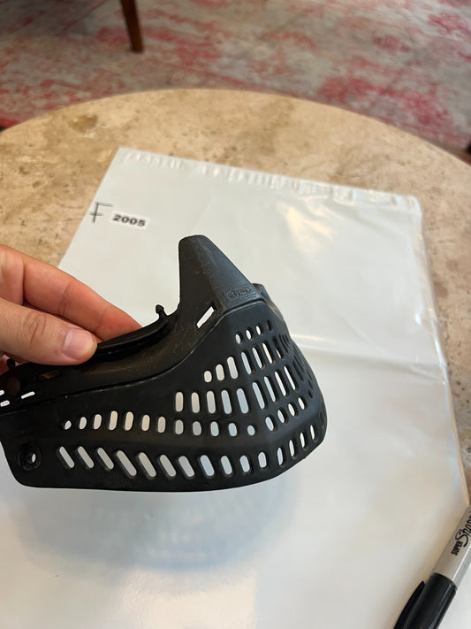 OG JT Black Bottoms Paintball Mask