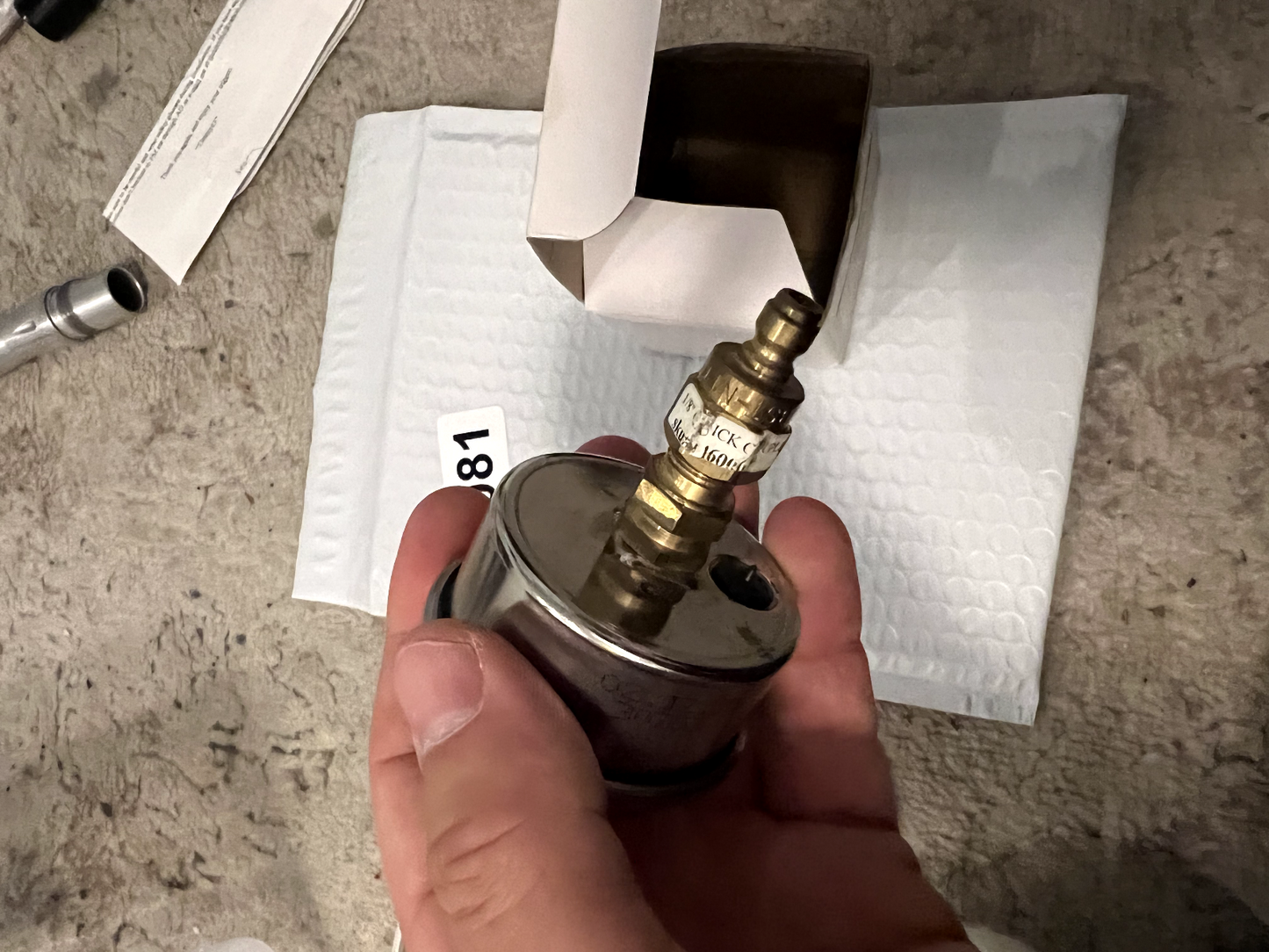 WDP Angel Paintball Testing Gauge