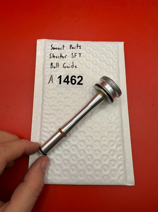 Smart Parts Shocker SFT Bolt Guide - used paintball bolt guide - silver