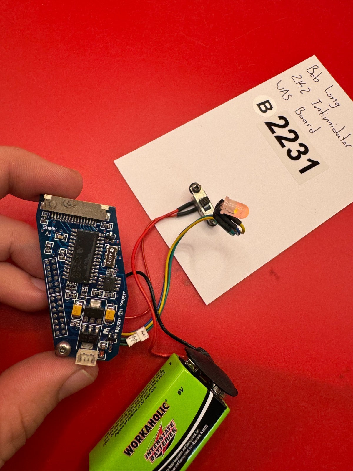 Bob Long 2k2 Intimidator WAS Board