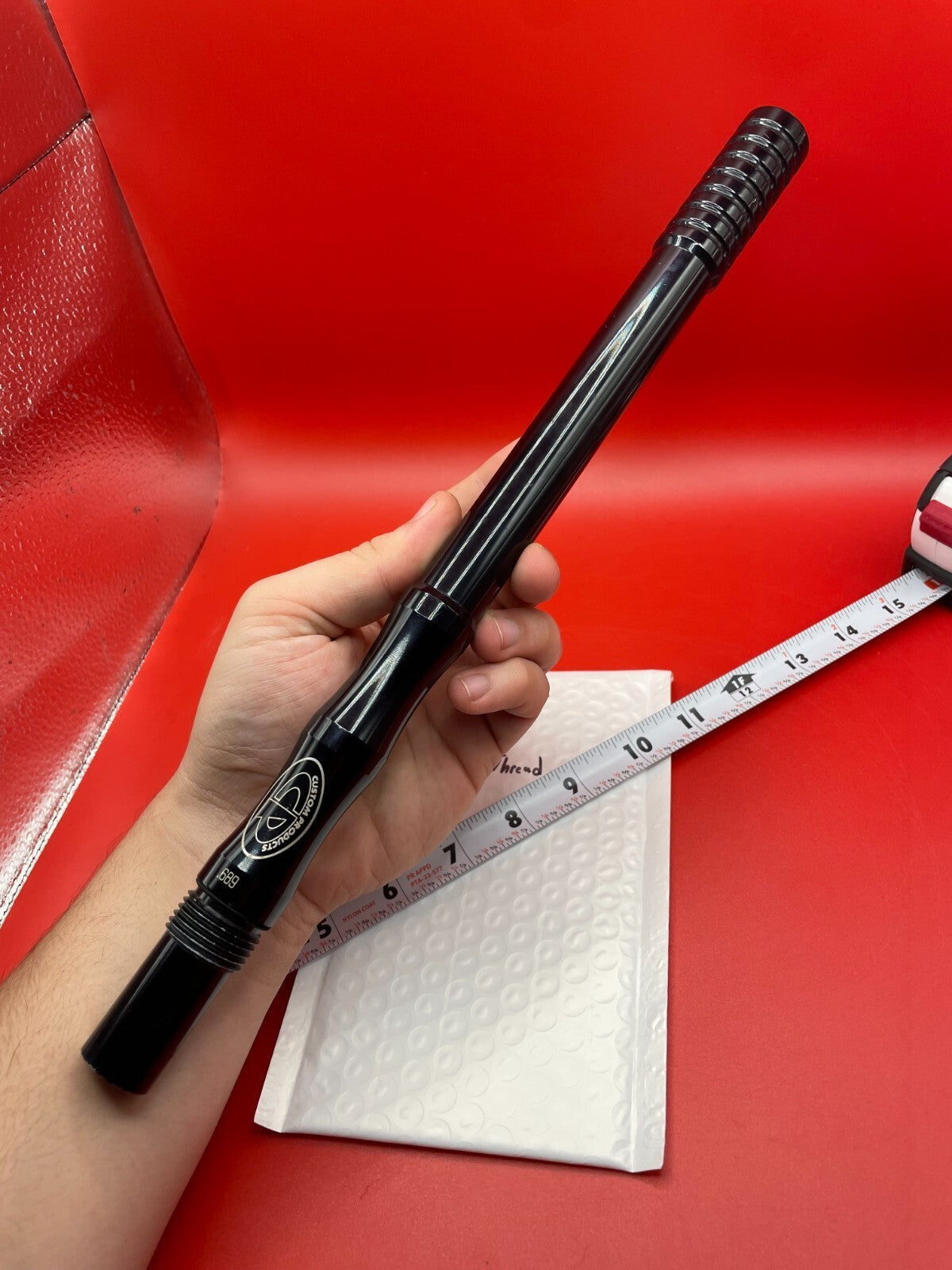 Custom Products 14 inch Paintball Barrel 689 Bore Old Angel Thread
