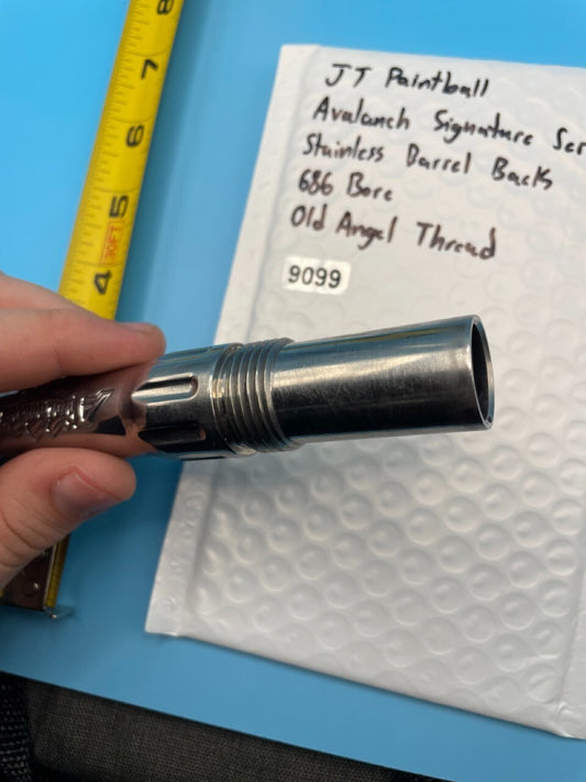 JT Paintball Avalanche Signature Series Stainless Barrel Back 686 Bore