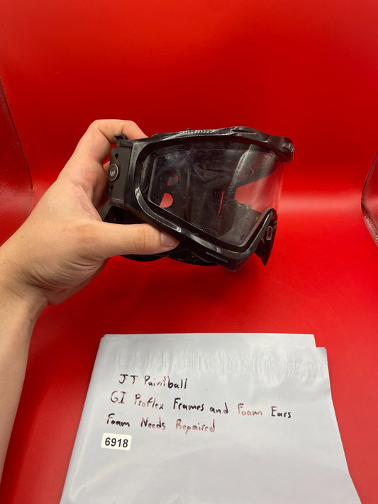 JJ Paintball GI Proflex Frames and Foam Ears Foam Needs Repair