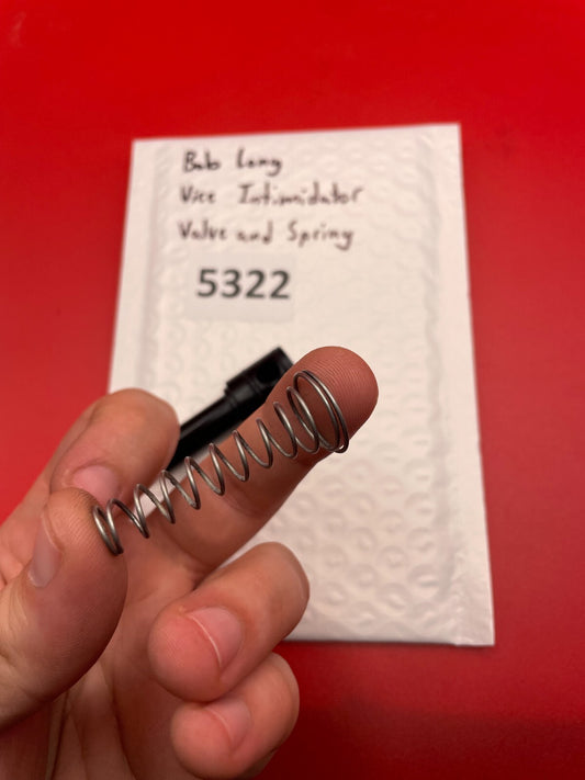 Bob Long Vice Intimidator Valve and Spring