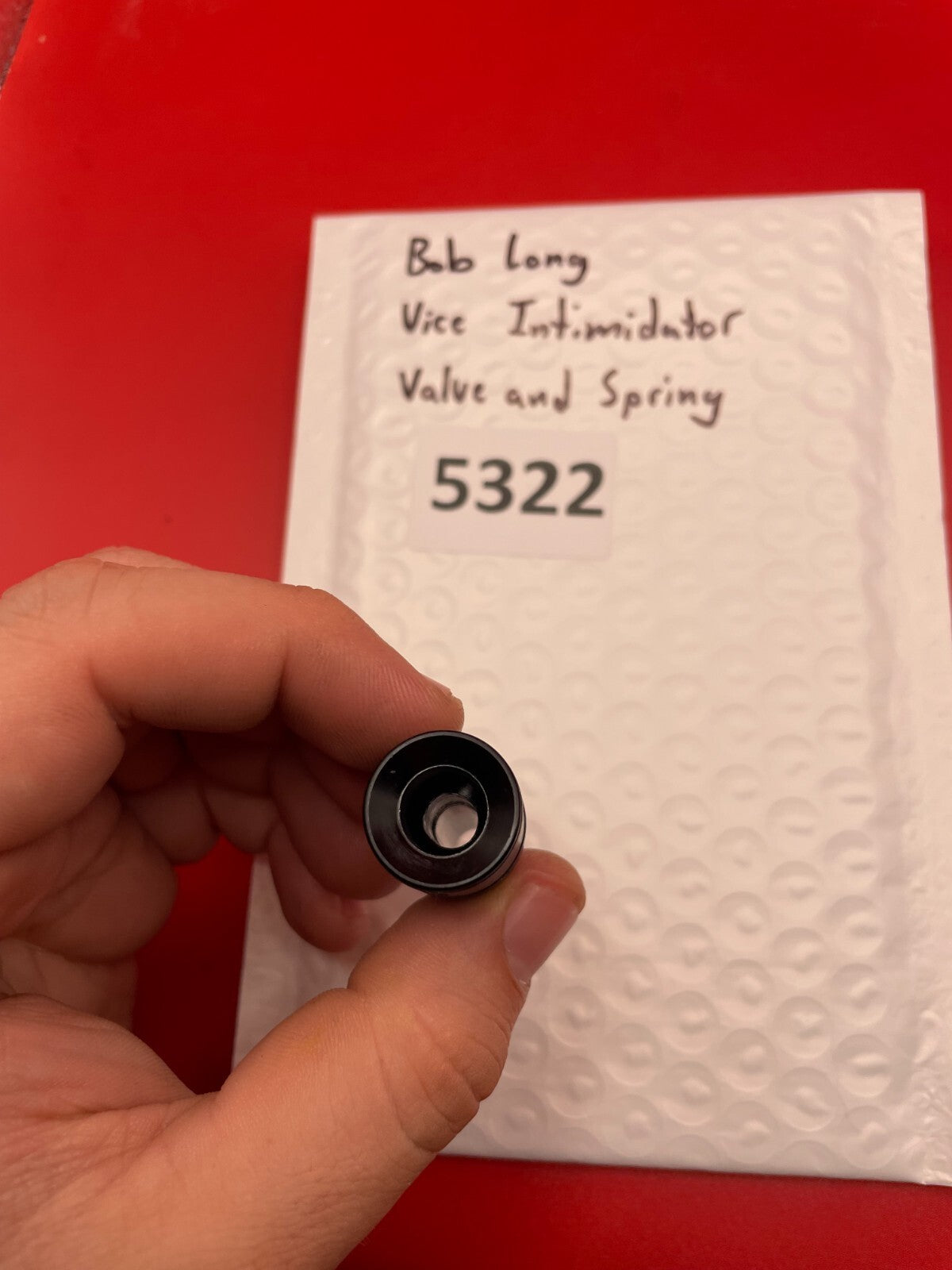 Bob Long Vice Intimidator Valve and Spring