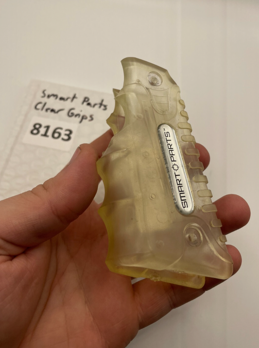 Clear Smart Parts Paintball Grips