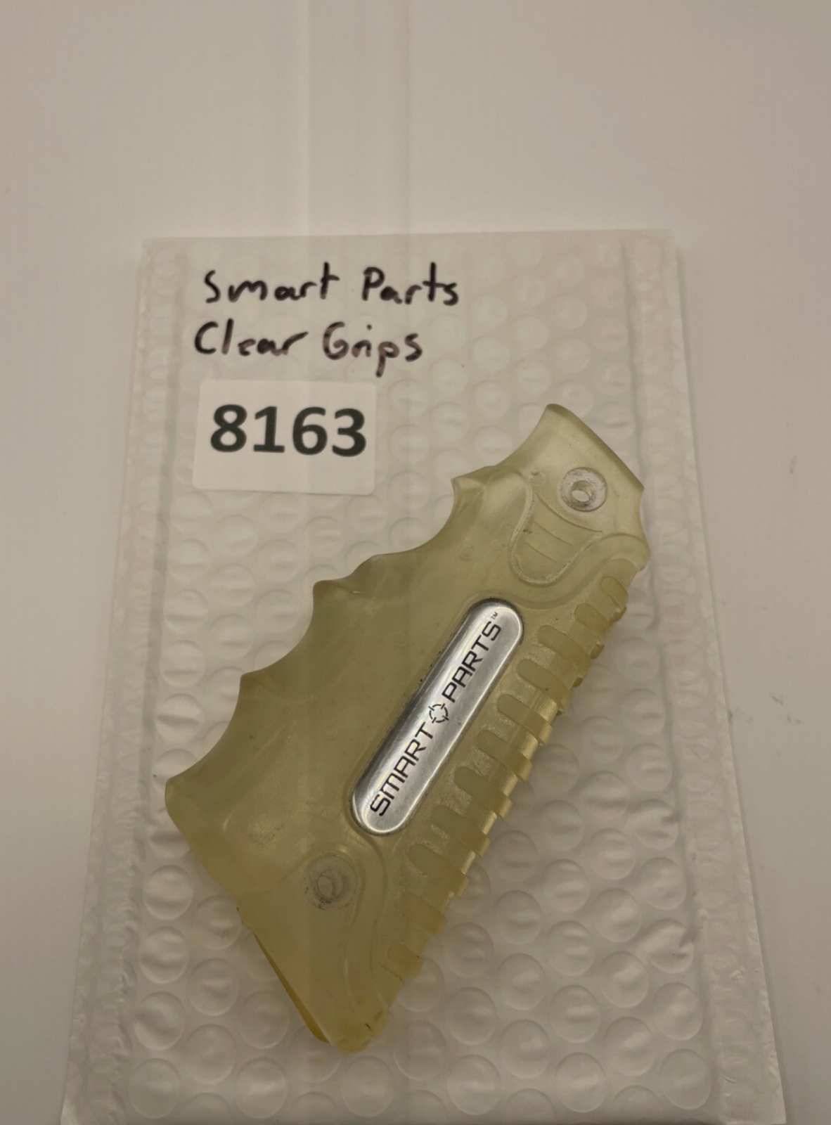 Clear Smart Parts Paintball Grips