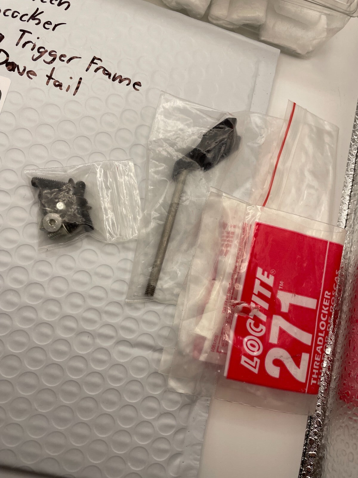 Shock Tech Autococker Swing Trigger Frame and Dovetail BNIB