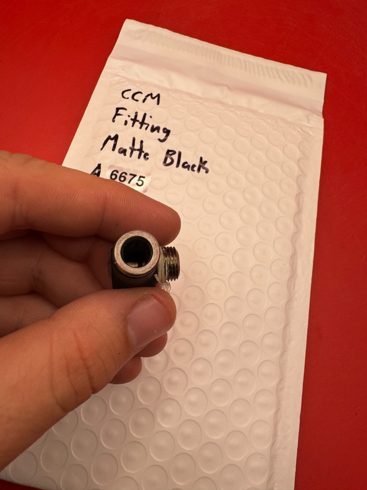 CCM Fitting Matte Black