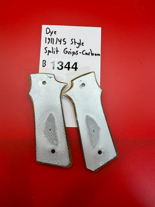 Dye 1911/45 Style Grips - Carbon