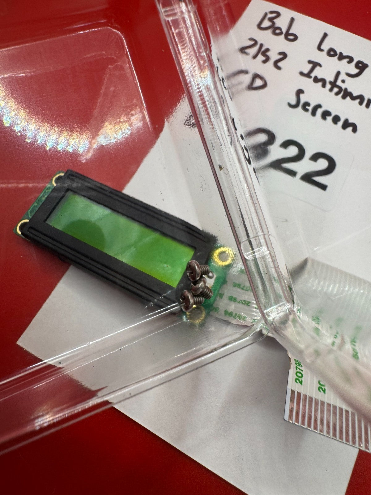 Bob Long 2k2 Intimidator LCD Screen