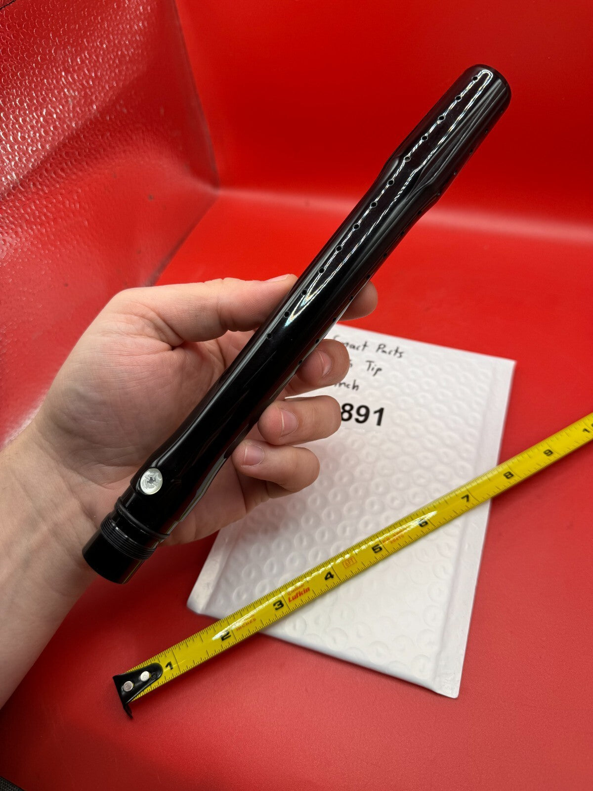 Smart Parts Freak Tip 14 Inch - used paintball barrel tip - black