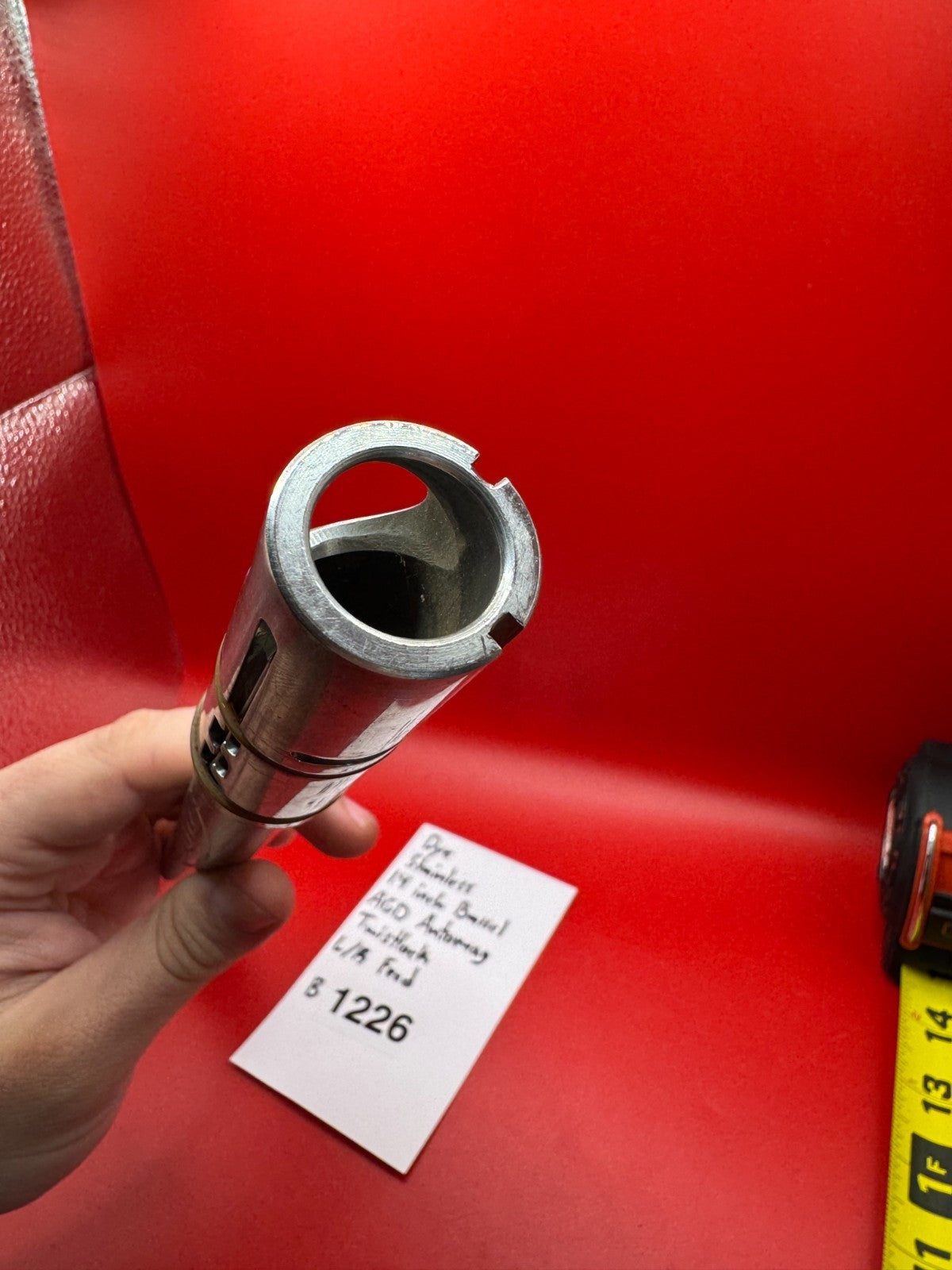 Dye Stainless 14 inch Barrel AGD Automag Twistlock L/R Feed