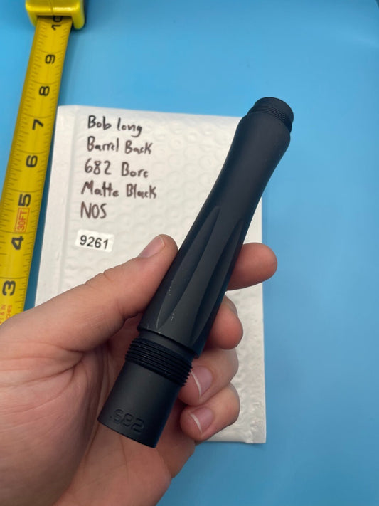 Bob Long Paintball Barrel Back 682 Bore Matte Black NOS