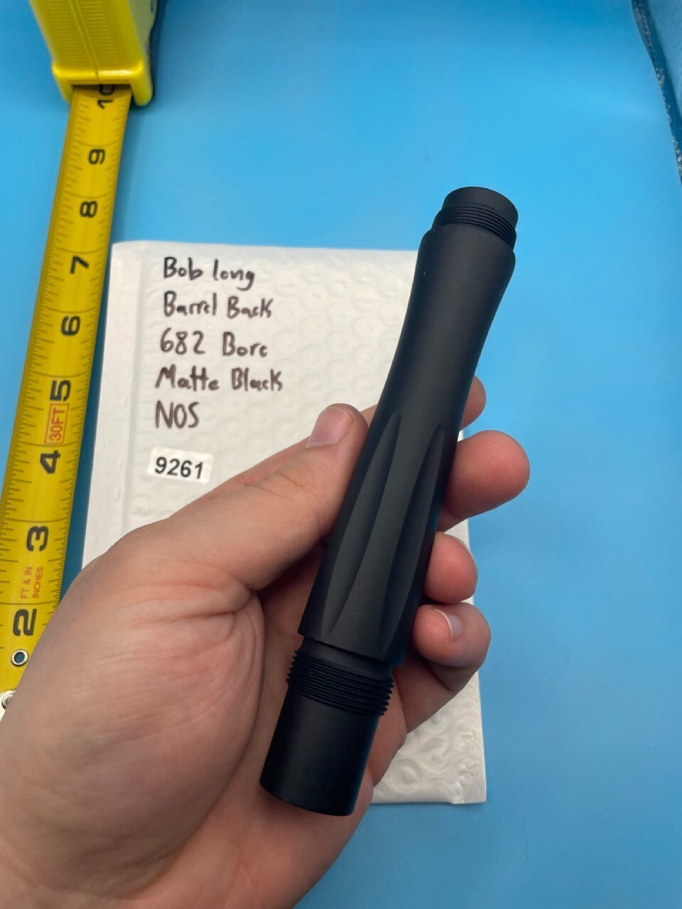 Bob Long Paintball Barrel Back 682 Bore Matte Black NOS