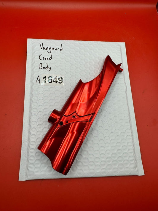 Vangaurd Creed Body - used paintball marker body - red anno