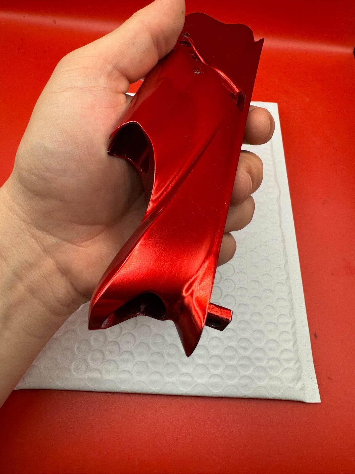 Vangaurd Creed Body - used paintball marker body - red anno