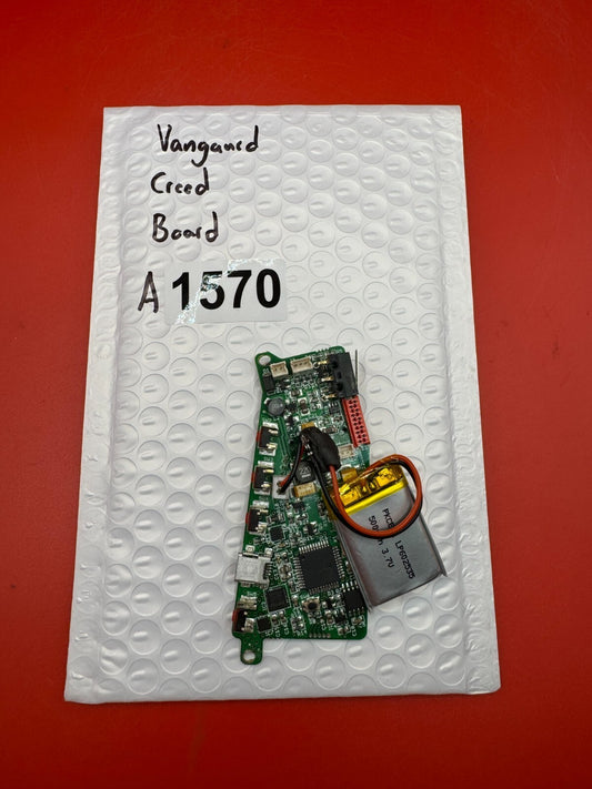 Vangaurd Creed Board - used paintball board - green pcb