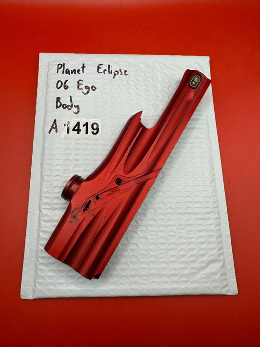 Planet Eclipse 06 Ego Body - used paintball body - red anno