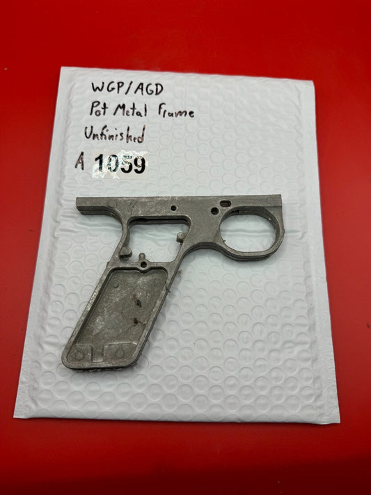 WGP/AGD Pot Metal Paintball Marker Frame Unfinished