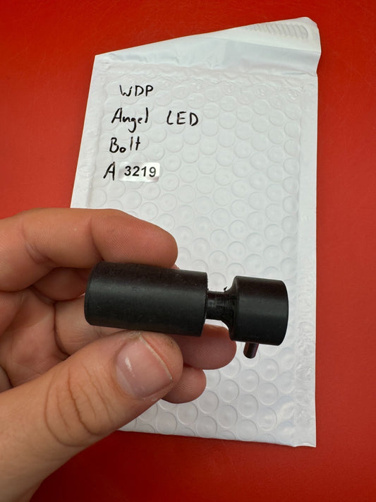 WDP Angel LED Bolt - used paintball bolt - black
